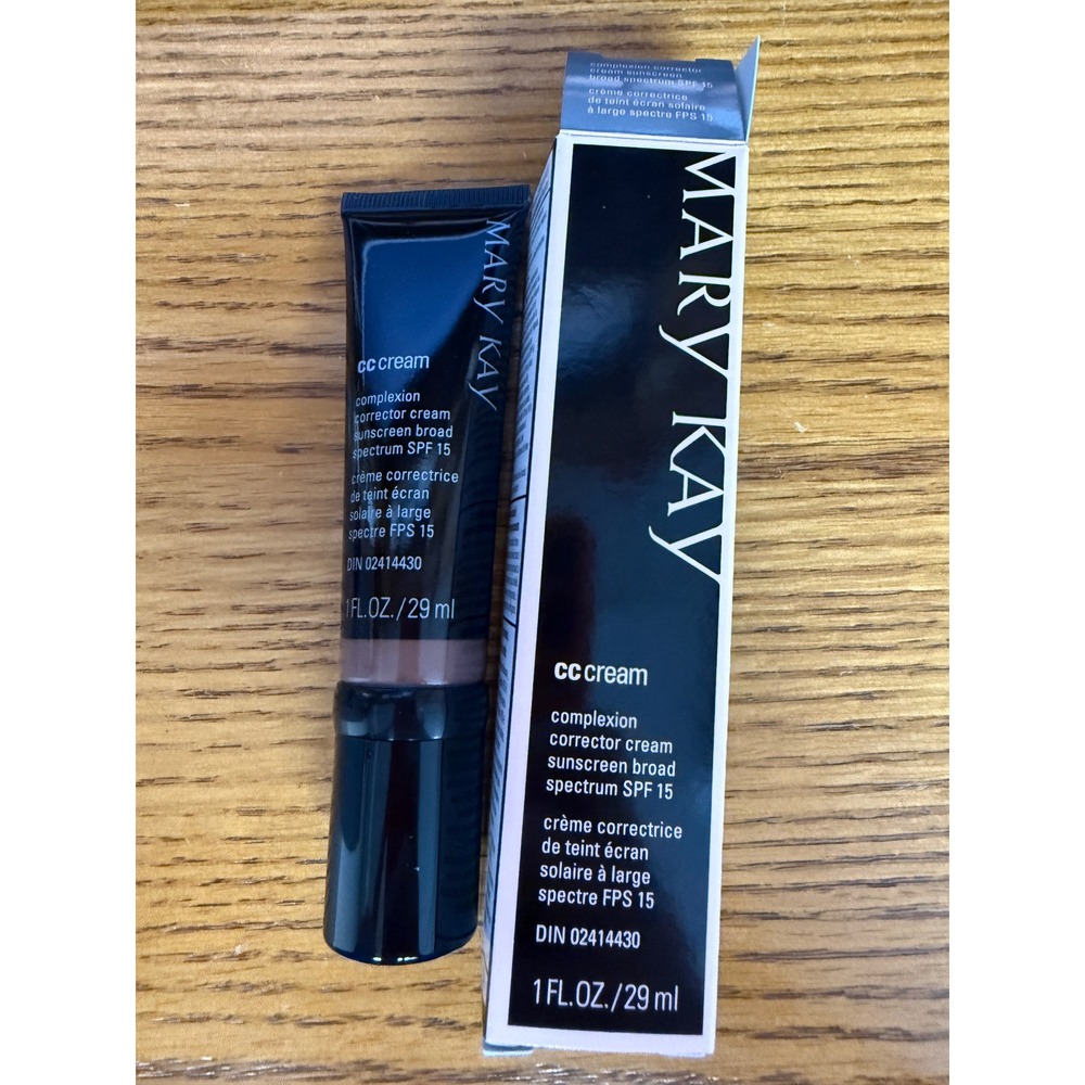 Mary Kay CC Cream Complexion Corrector Sunscreen SPF 15 Very Deep 1oz 086620